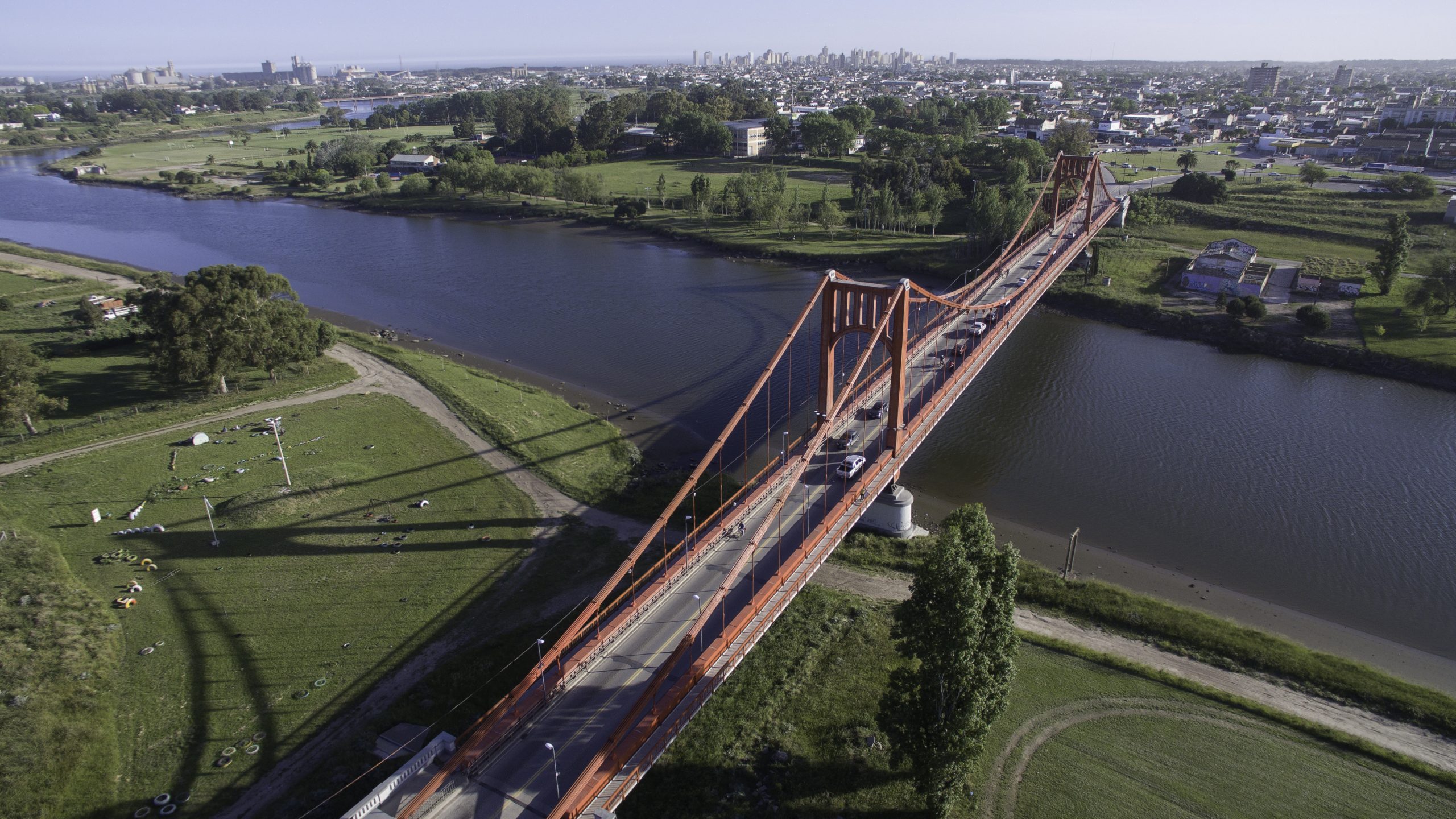 Puente Colgante Hipólito Yrigoyen Secretaría de Turismo de Necochea